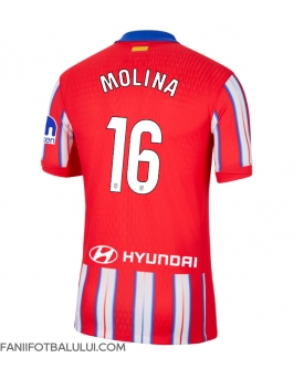 Atletico Madrid Nahuel Molina #16 Tricou Fotbal Replică 2024-25 Barbati Acasa